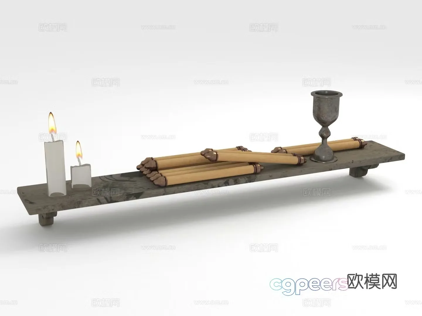Storage rack display rack decorative rack 3d model