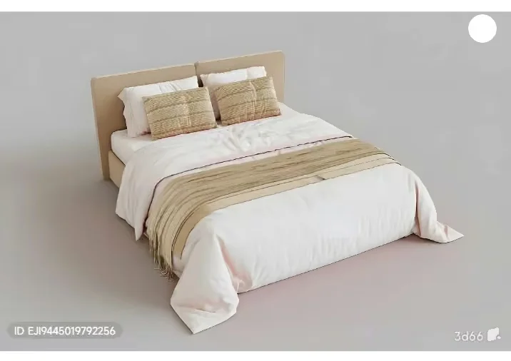 Cozy Bedroom 3D Model – 14247 – VRAY Render