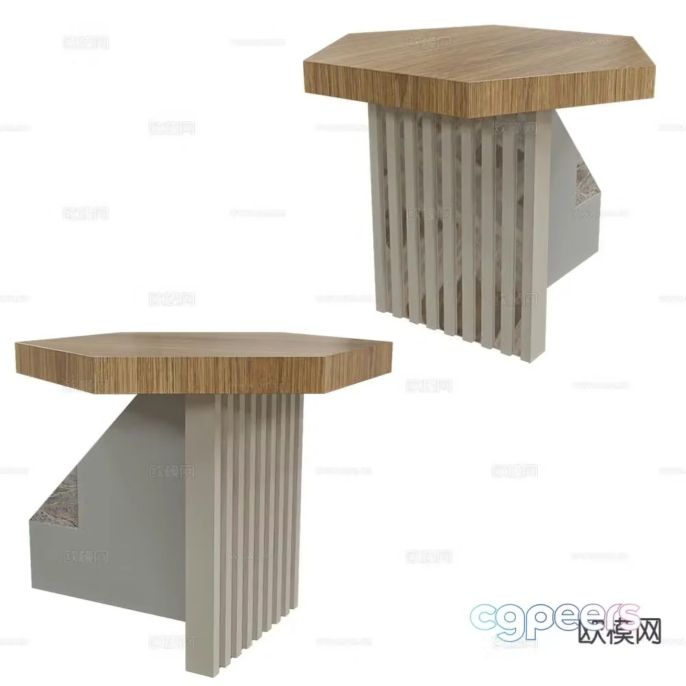 LEBANTO side table corner table table table 3d model