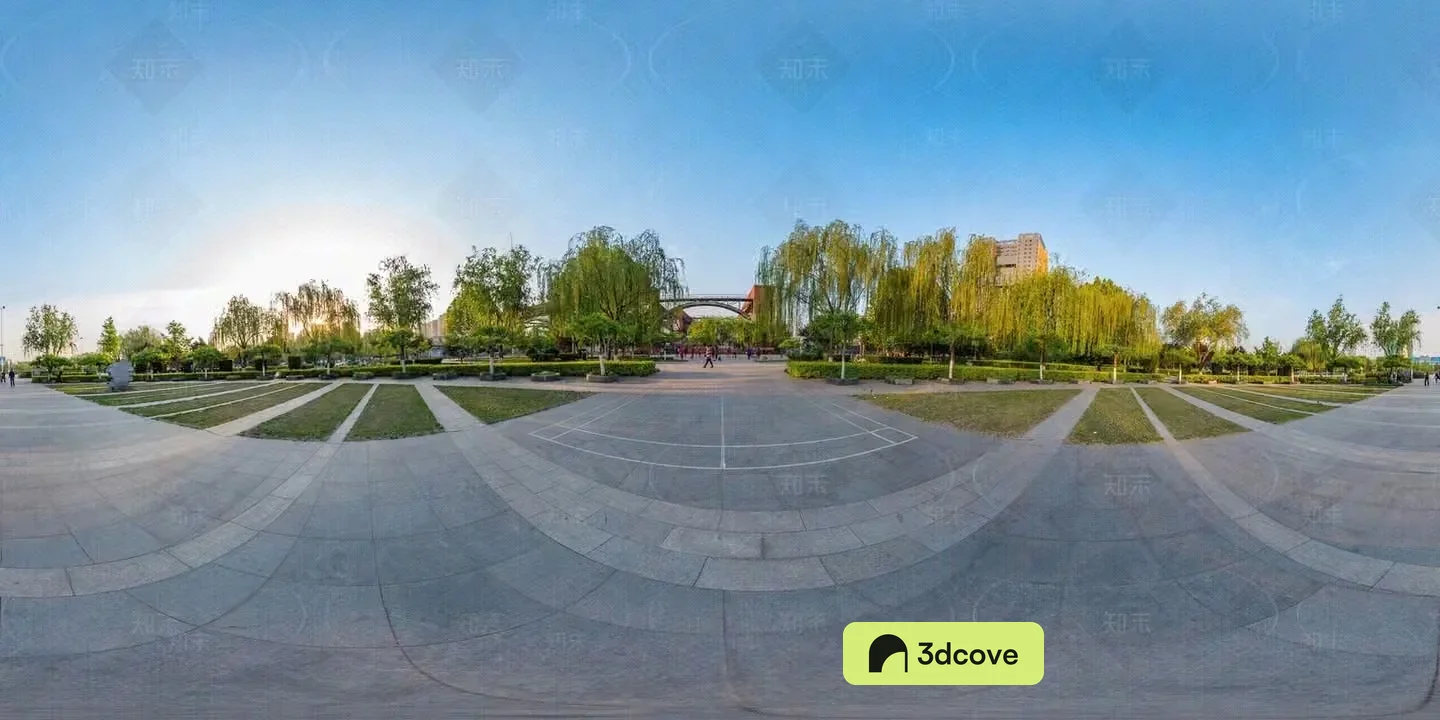 A Large Outdoor Plaza