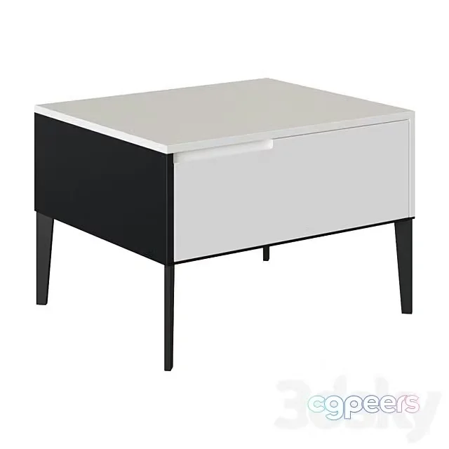 3ds Max Free – Bedside Table Left K193 L