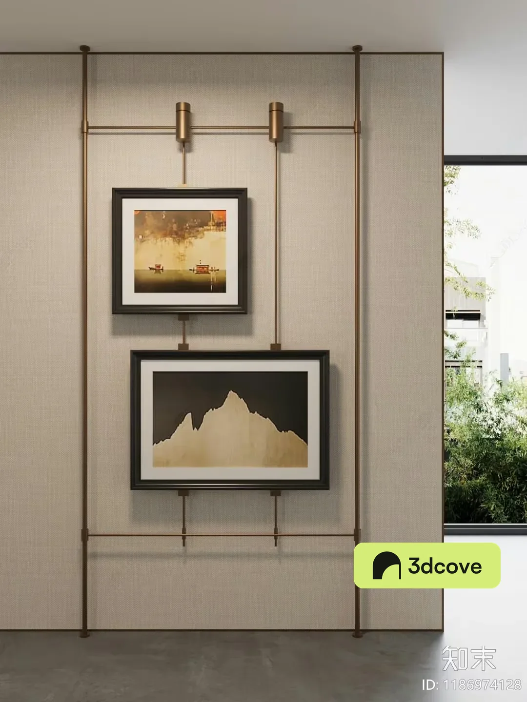 Modern Art Display