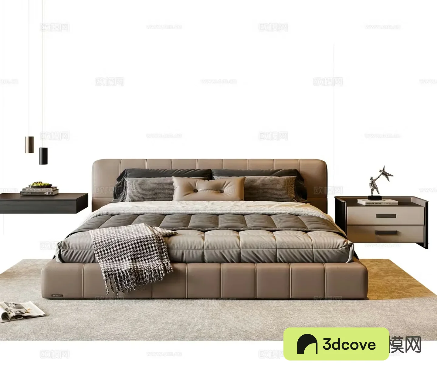 Italian double bed