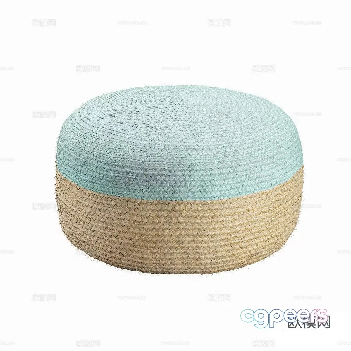 stool cushion 3d model