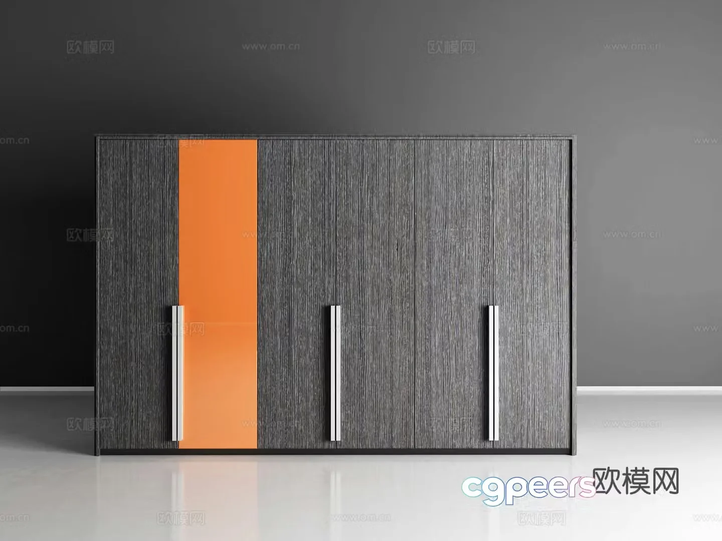 Modern style personalized wardrobe 3d model