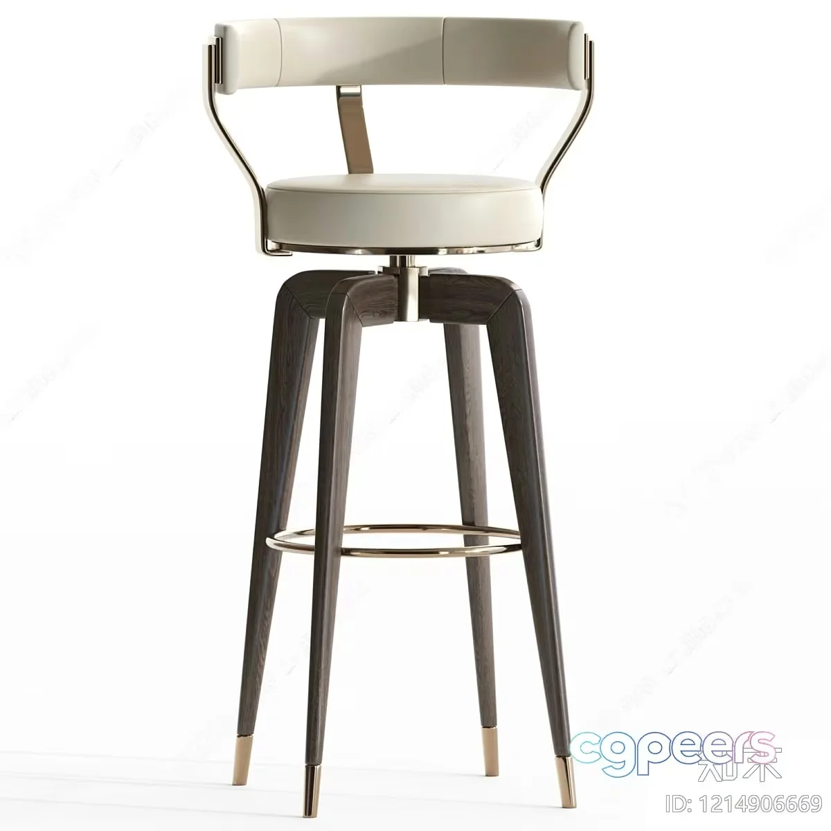 Modern Bar Stool 3D Model – 13902 – VRAY Render