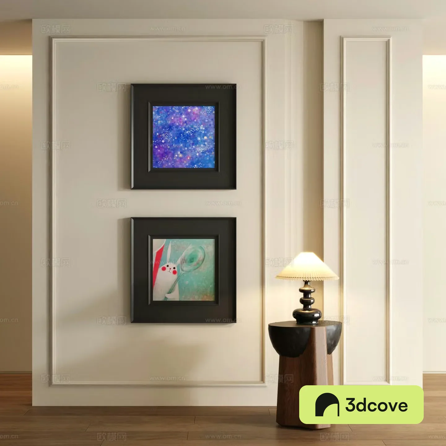 medieval style decorative painting