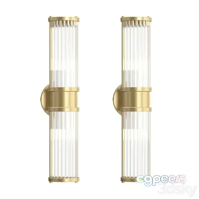 3ds Max Free – Wall Light Fixture Modernist Stylish
