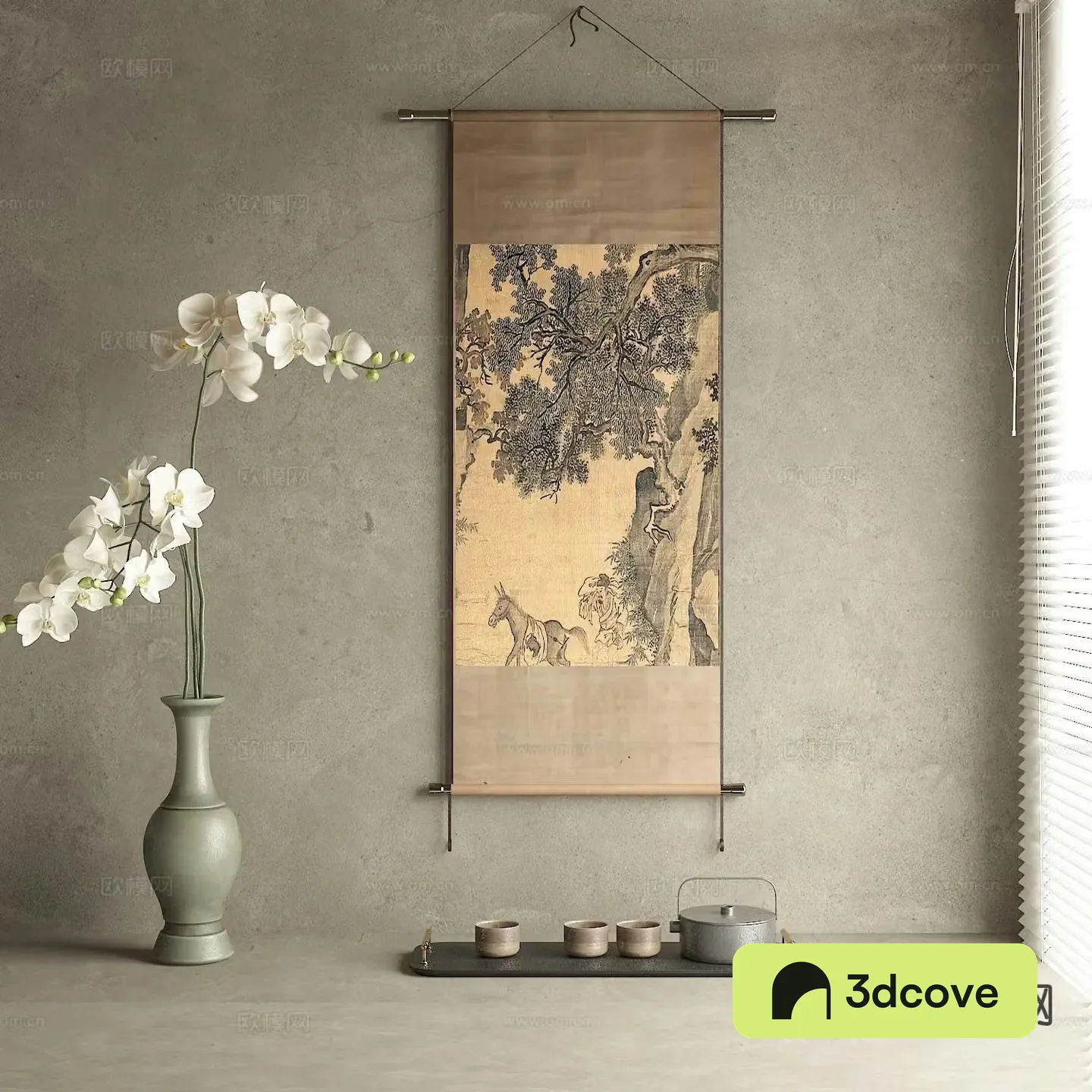 Chinese decorative painting art painting hanging painting