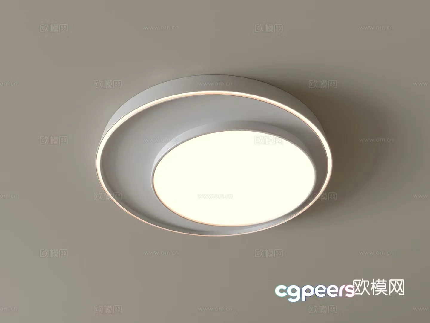 Modern ceiling lamp Geometric ceiling lamp Bedroom lamp Artistic shaped lamp Fashion living room lamp 3D model
