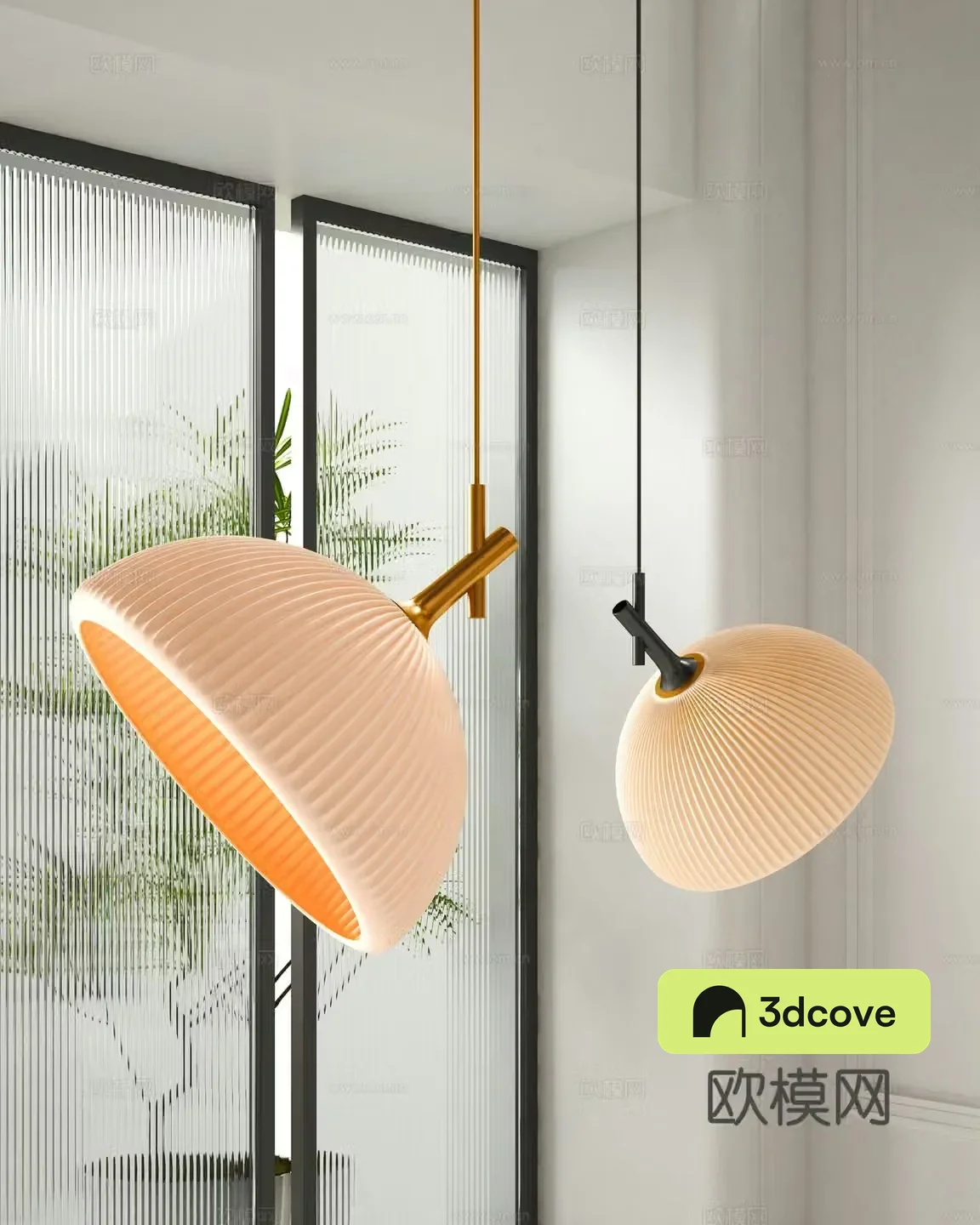 Modern chandelier