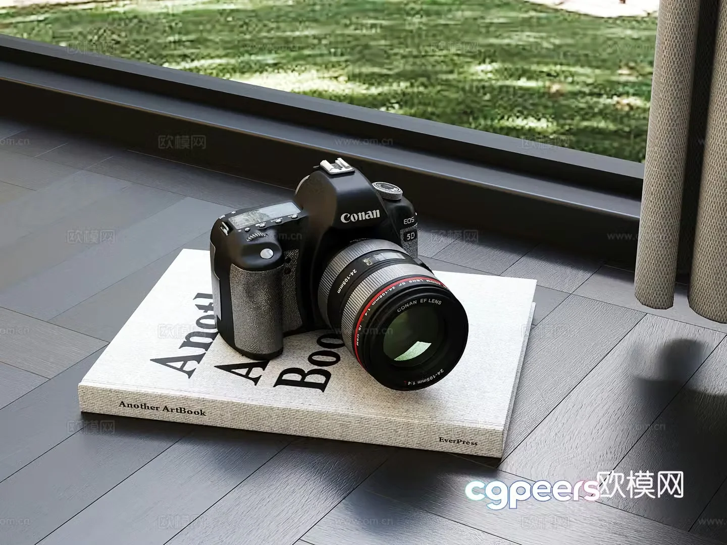 Modern camera Camera 3d model