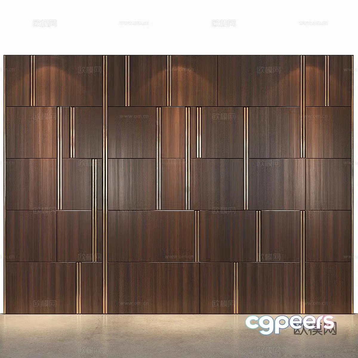 Background wall 3d model