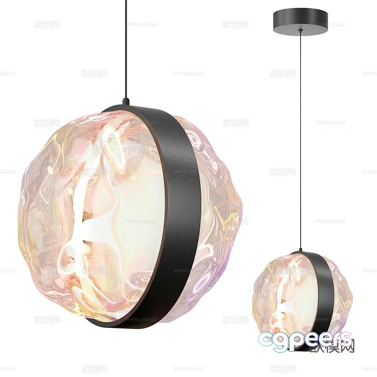 Modern simple chandeliers chandeliers simple chandeliers dining chandeliers living room chandeliers lamps 3D model