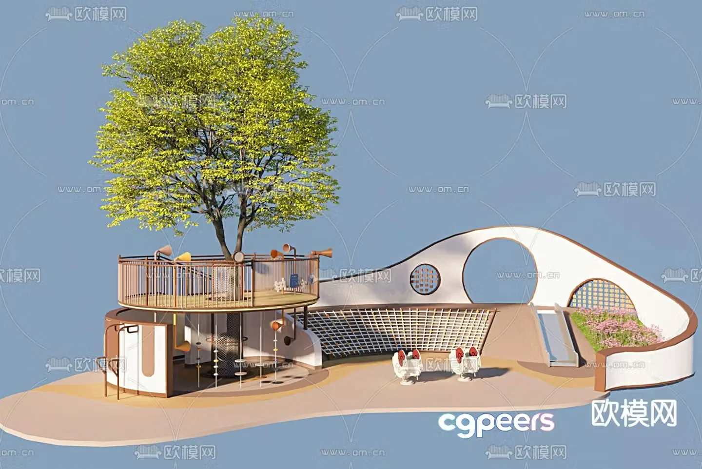 Children’s Park Children’s Park 3d model
