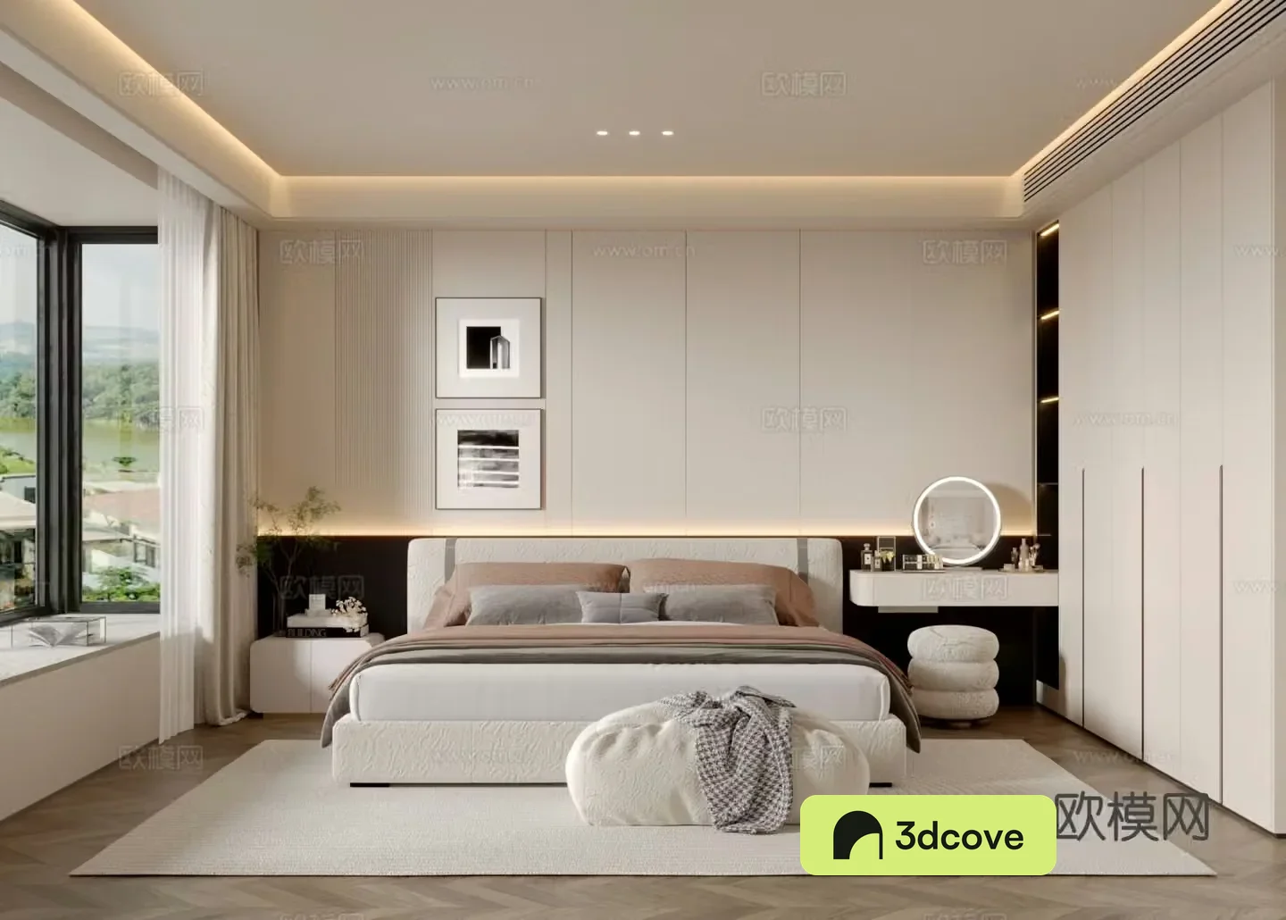 Modern bedroom master bedroom