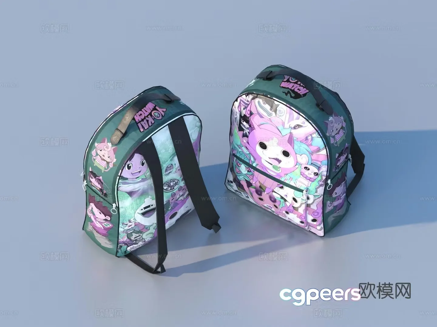 Backpack Backpack Luggage Bag Travel Bag Backpack 3D Model
