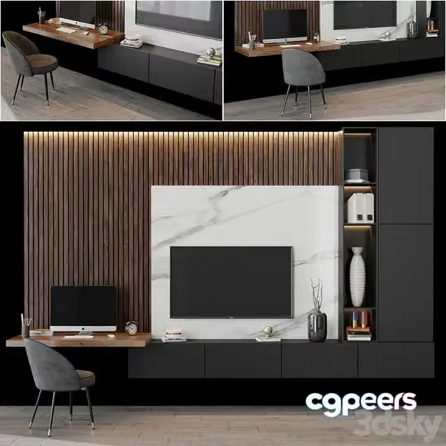 3ds Max Free – Tv set 129