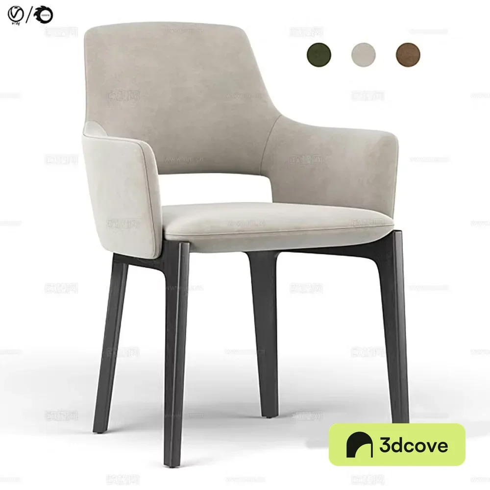 Modern chair single chair seat dining chair