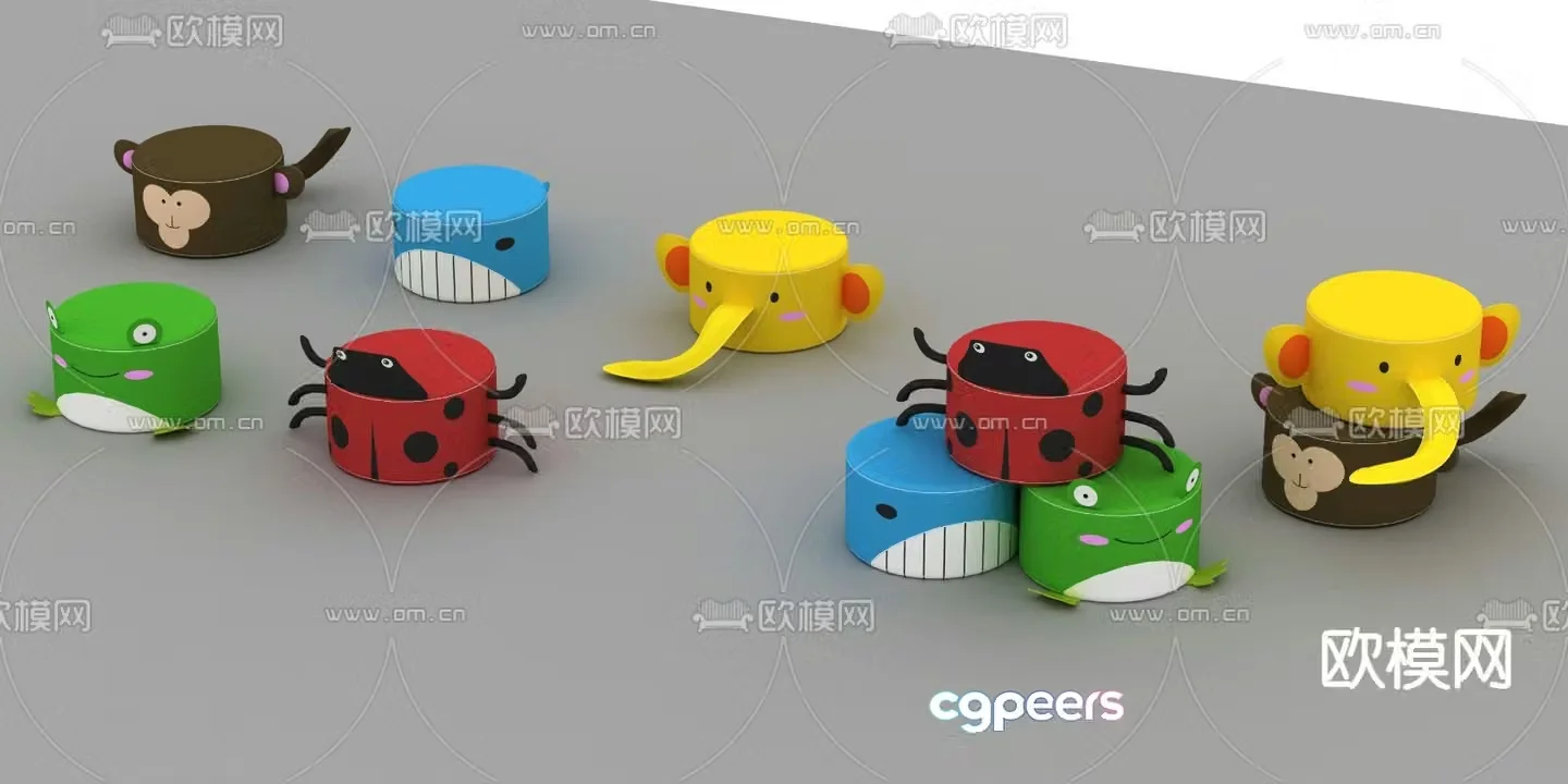 toys fun toys 3d model