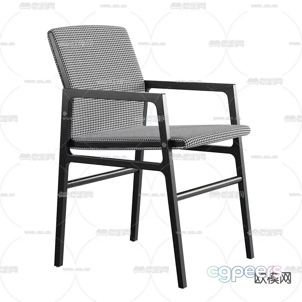chair dining chair 3d model