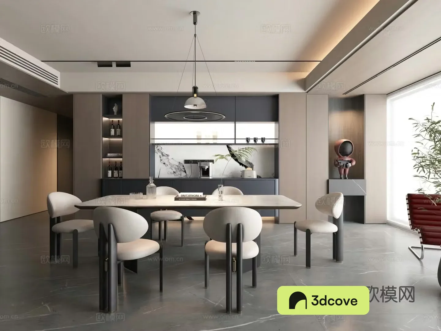 Italian style restaurant