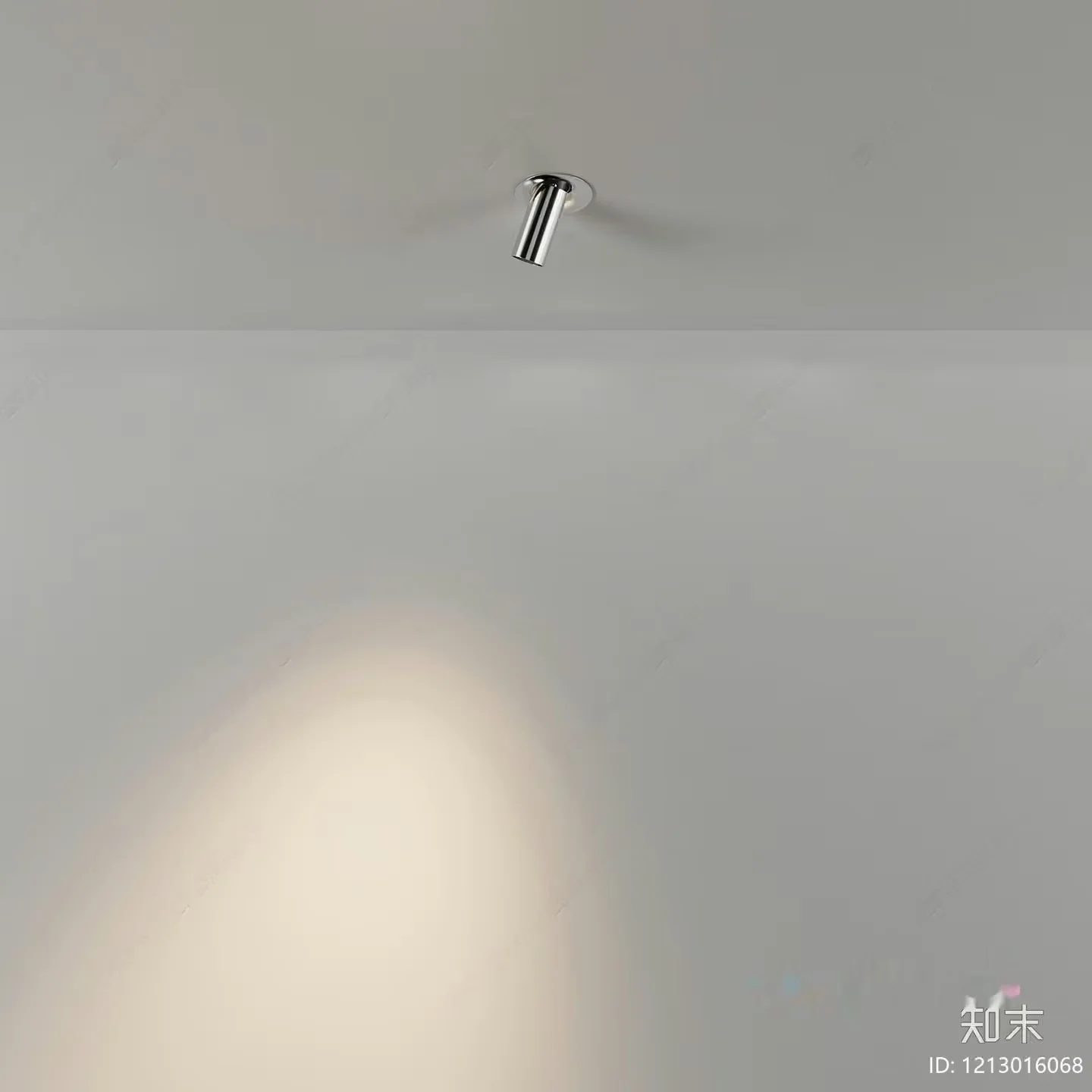 Gold Light Fixture 3D Model – 13021 – VRAY Render