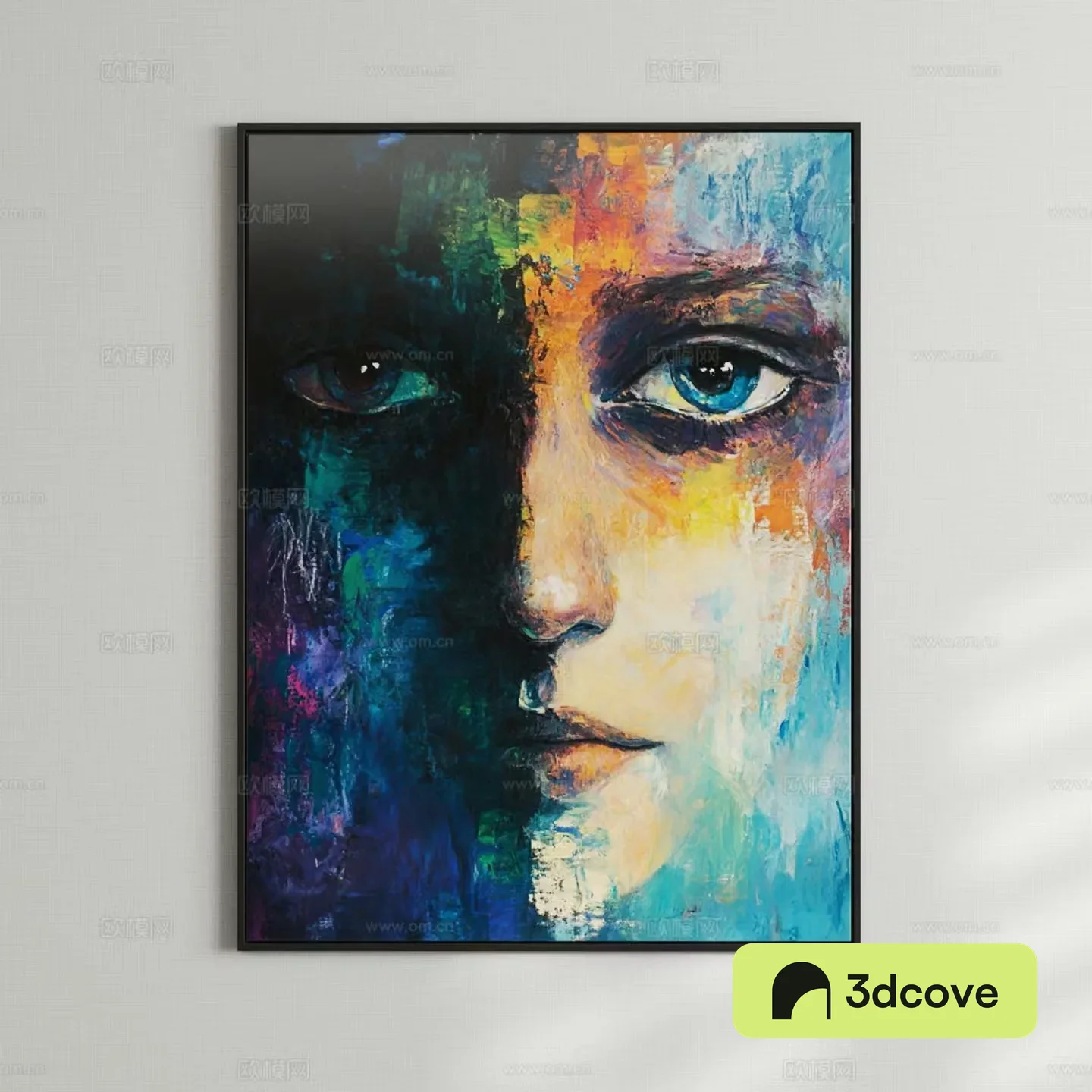 Modern creative oil painting art painting decorative painting
