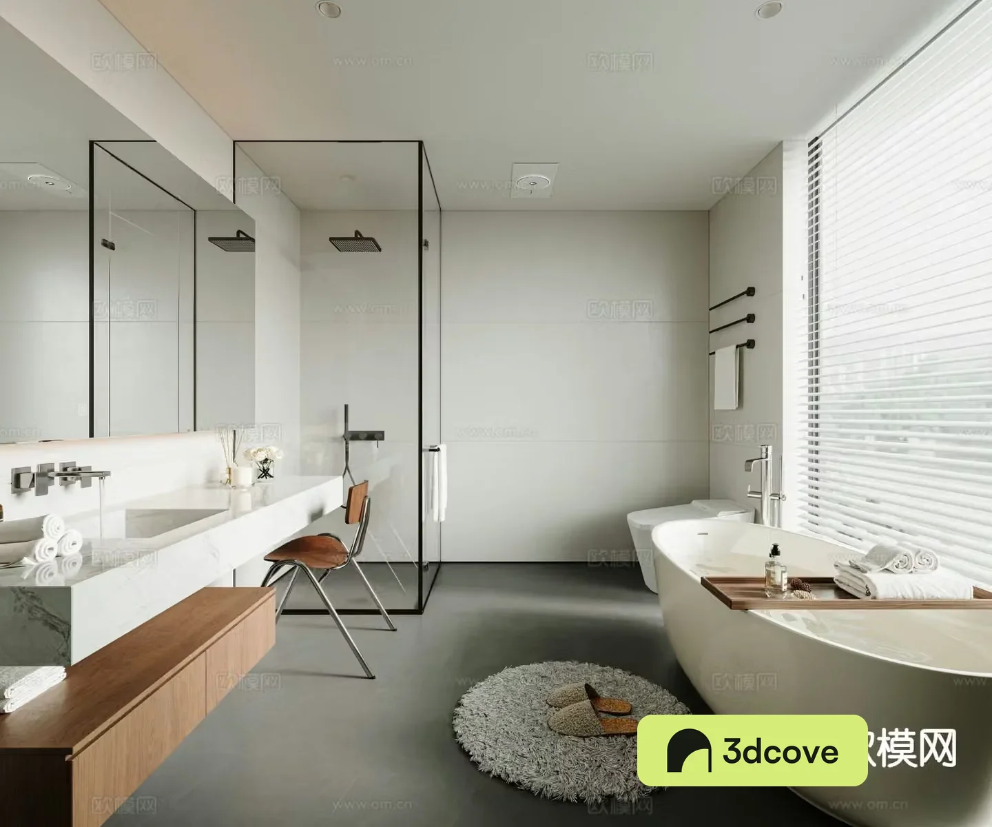 Modern bathroom