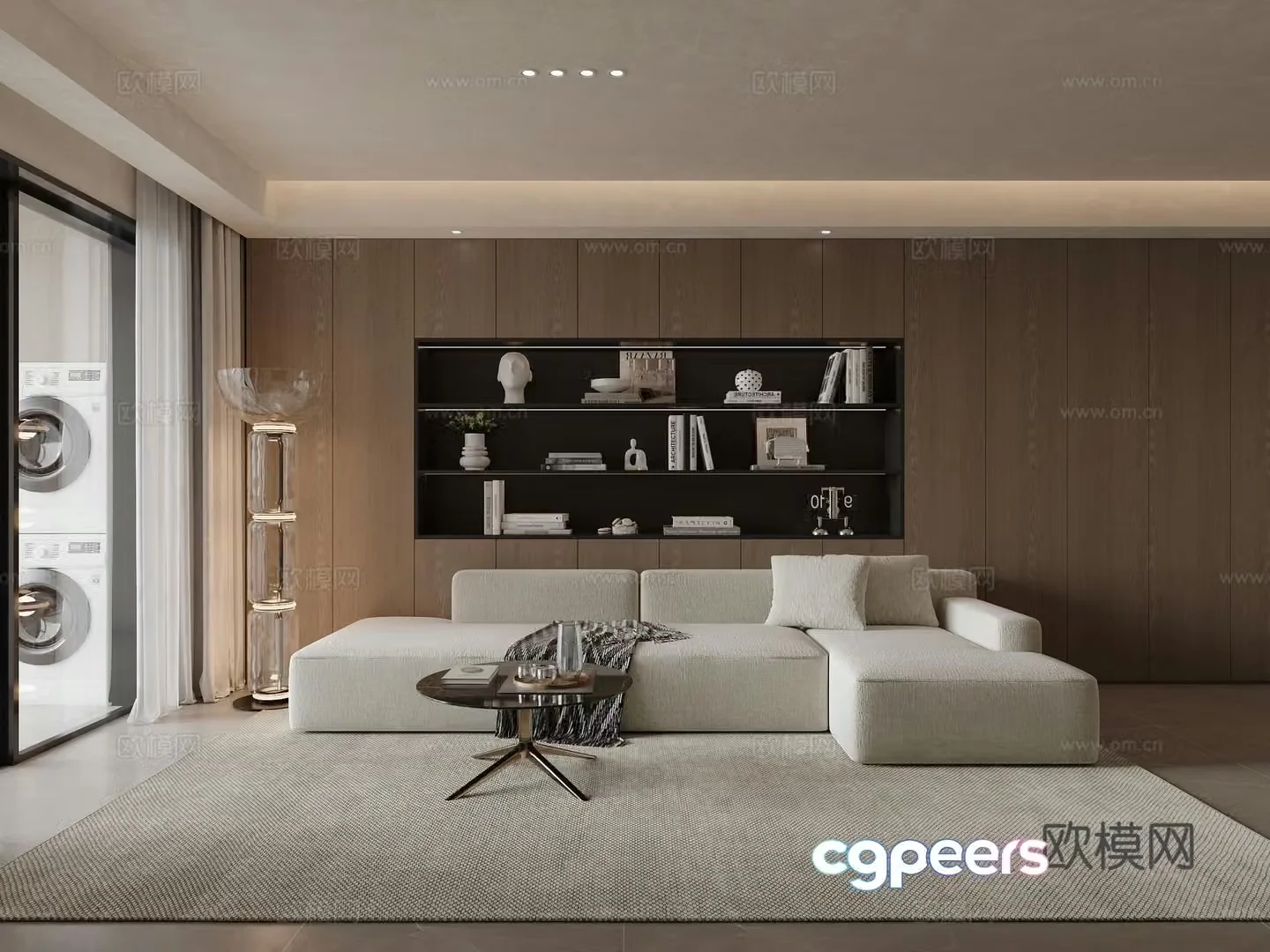 Italian living room 3d model
