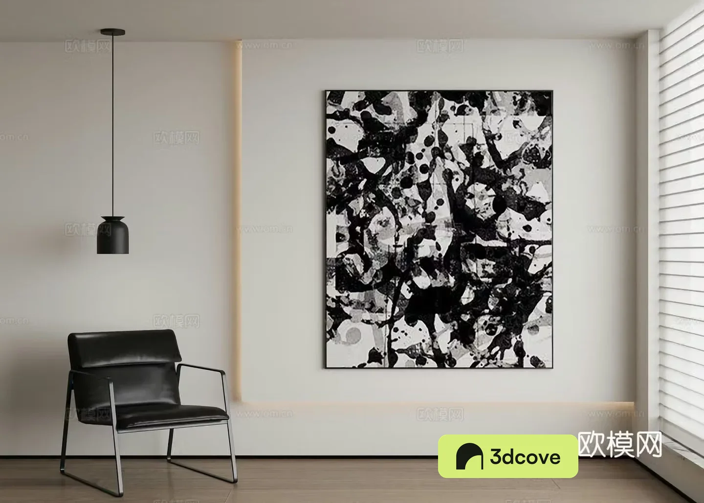 Modern abstract painting decorative painting