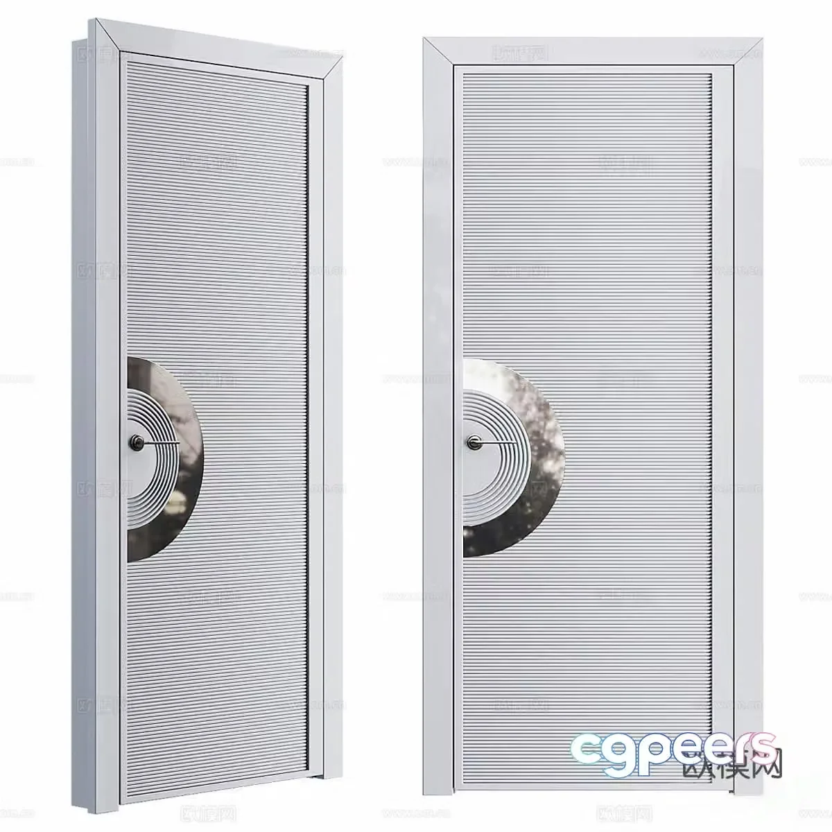 Modern entrance door Bedroom door Other doors Unique doors Simple door Italian door 3d model