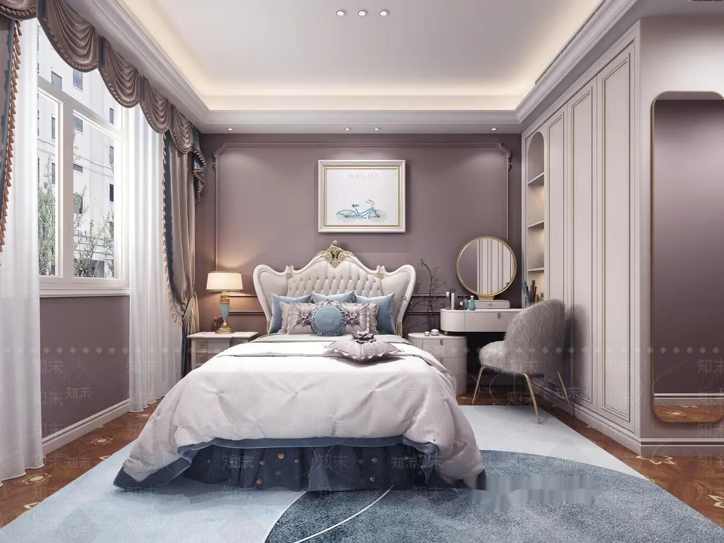 Cozy Bedroom 3D Model – 5153 – VRAY Render