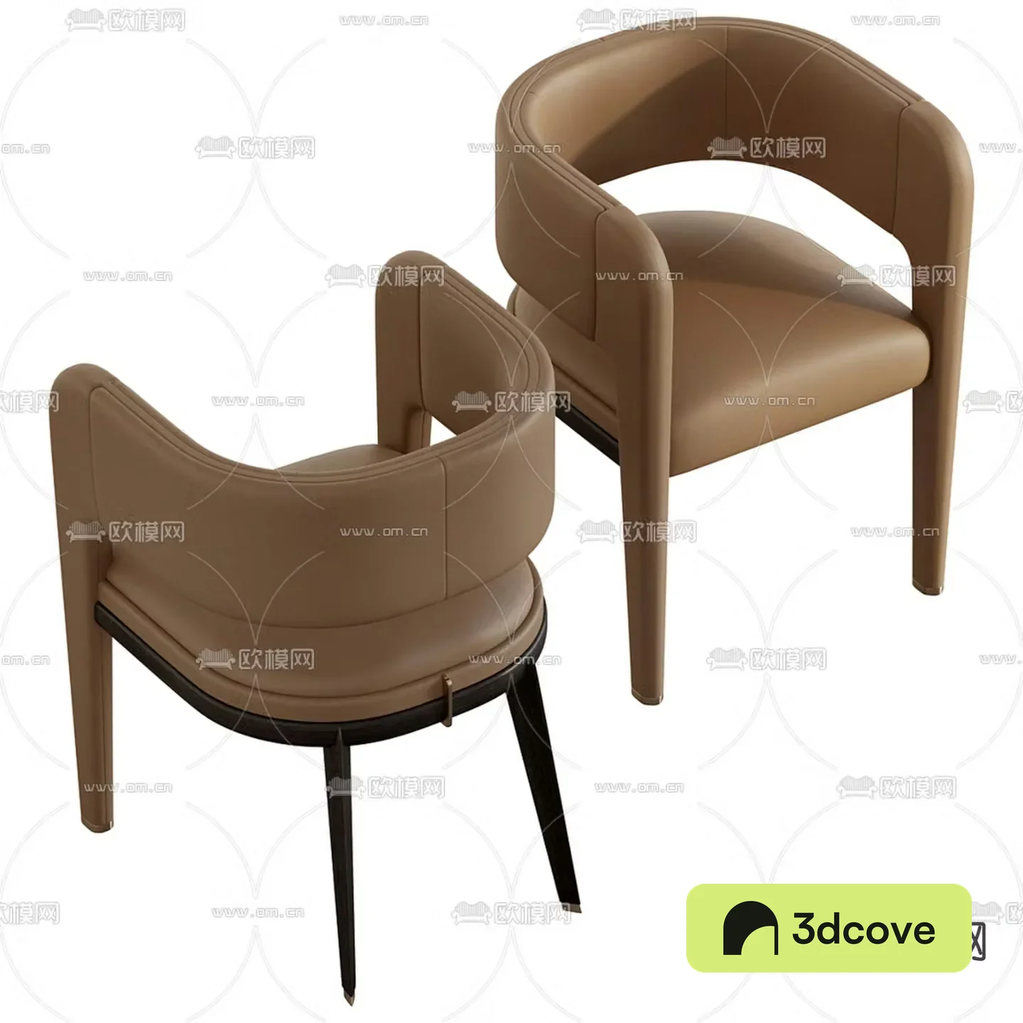 Leather chair lounge chair