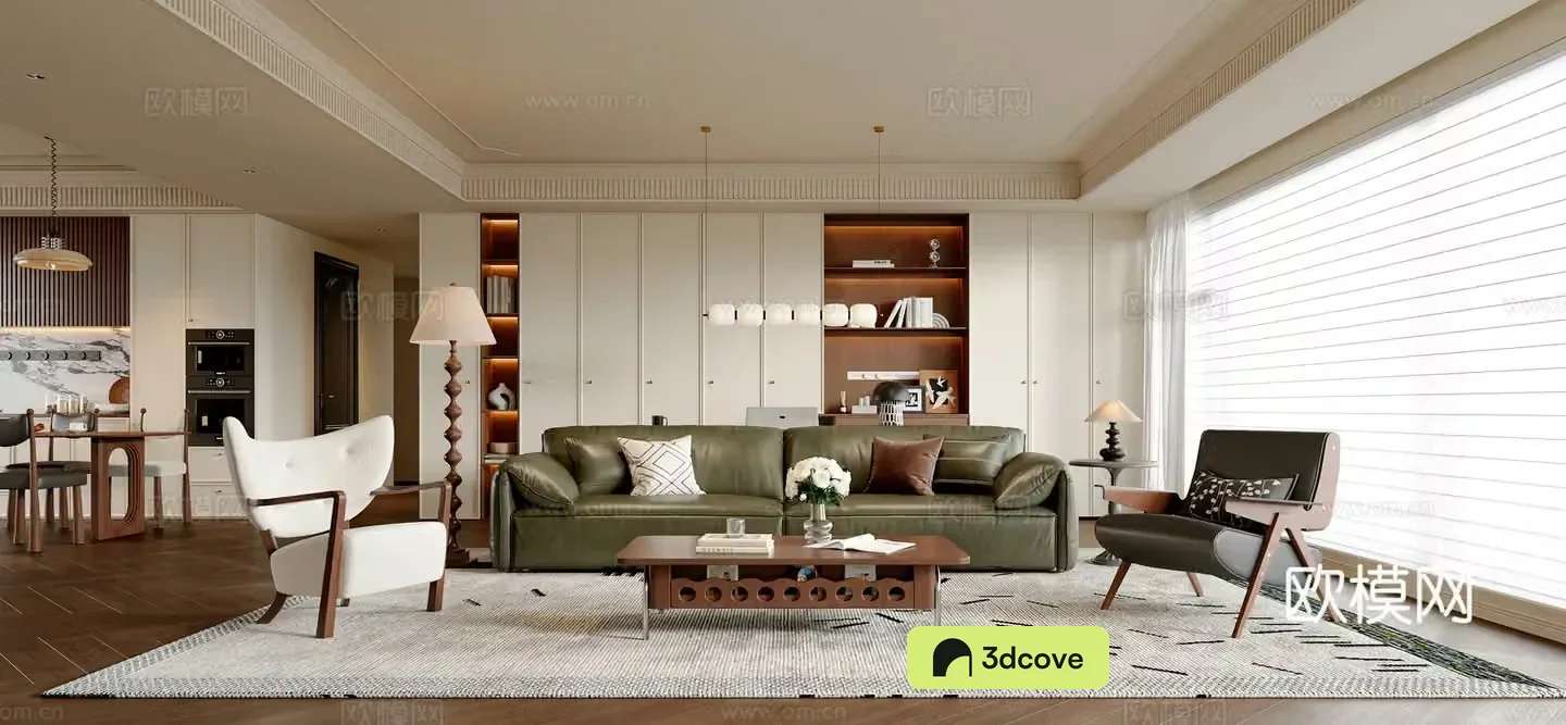 French medieval style dining room sofa and coffee table combination bookcase desk and chair sideboard dining table and chair