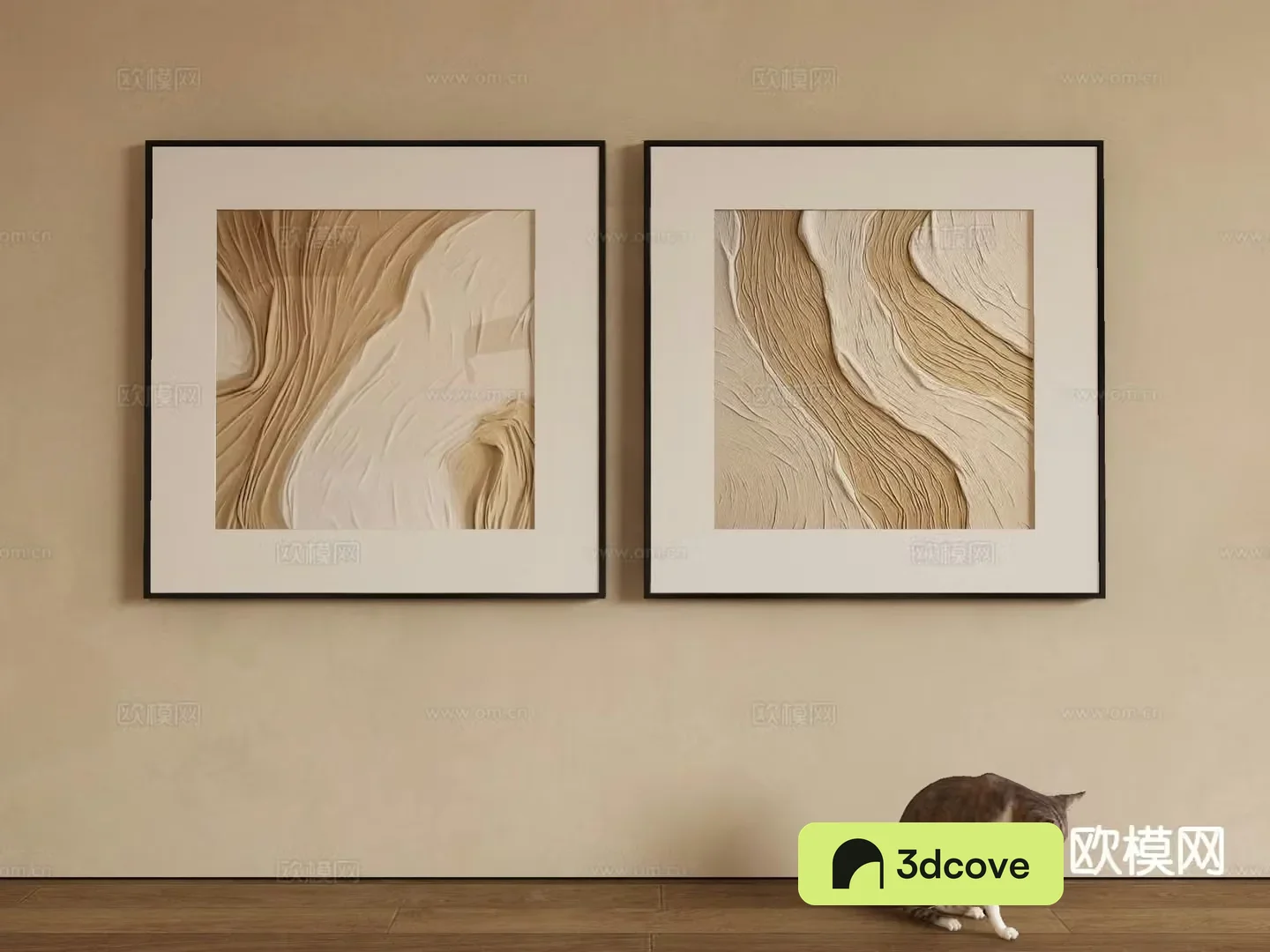 Modern decorative painting texture painting abstract painting