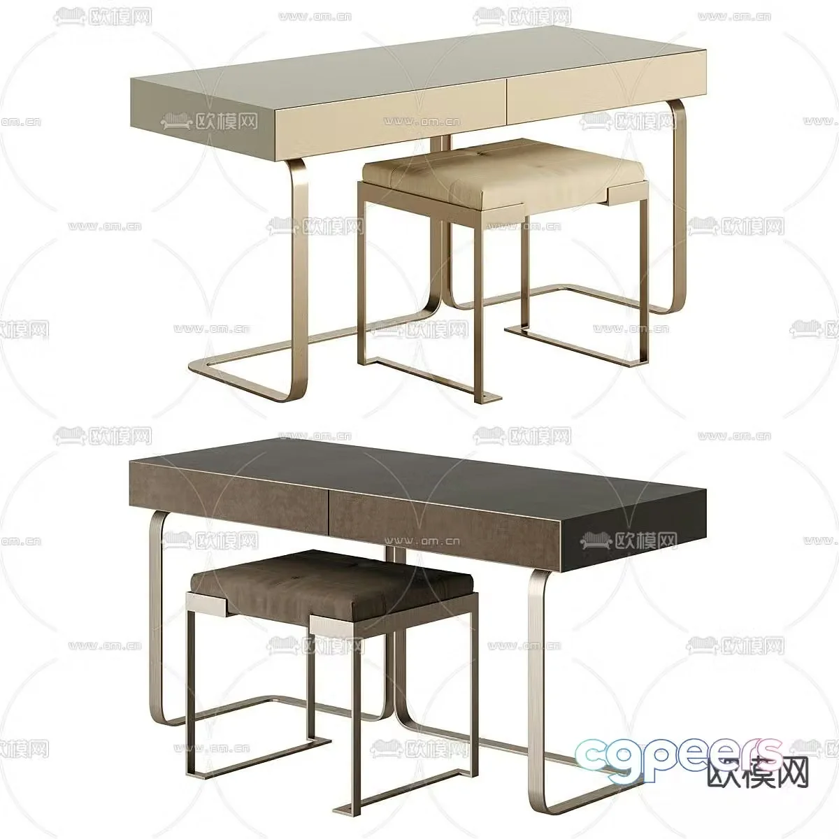 Dressing table 3d model