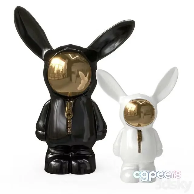 3ds Max Free – Space Bunny