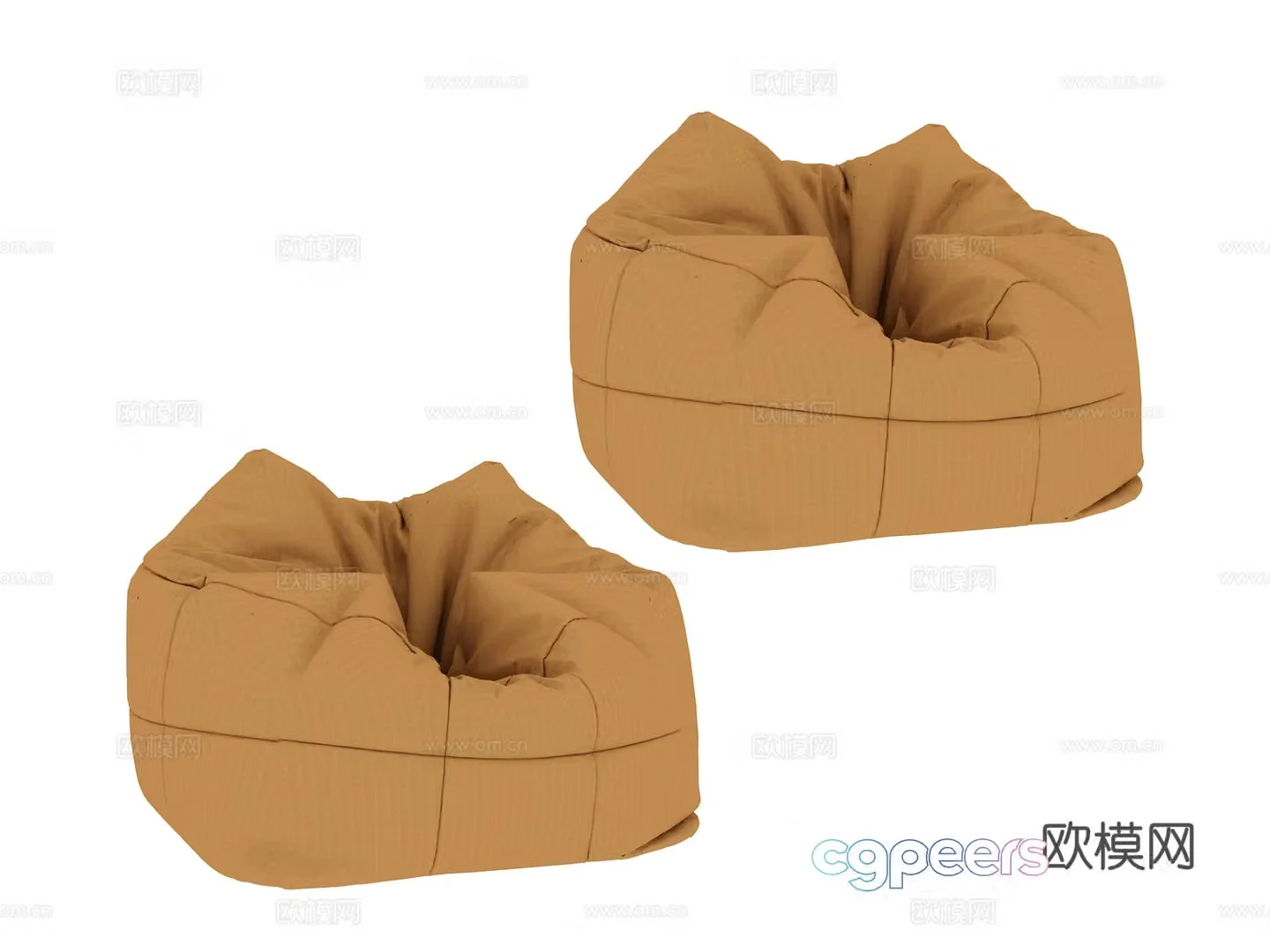 Beanbag 3d model