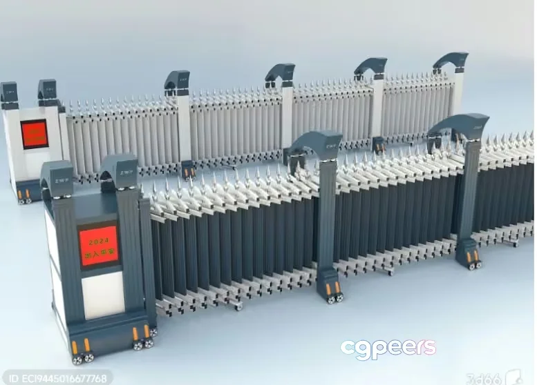 A Large Stack Of Radiators 3D Model – 13859 – VRAY Render