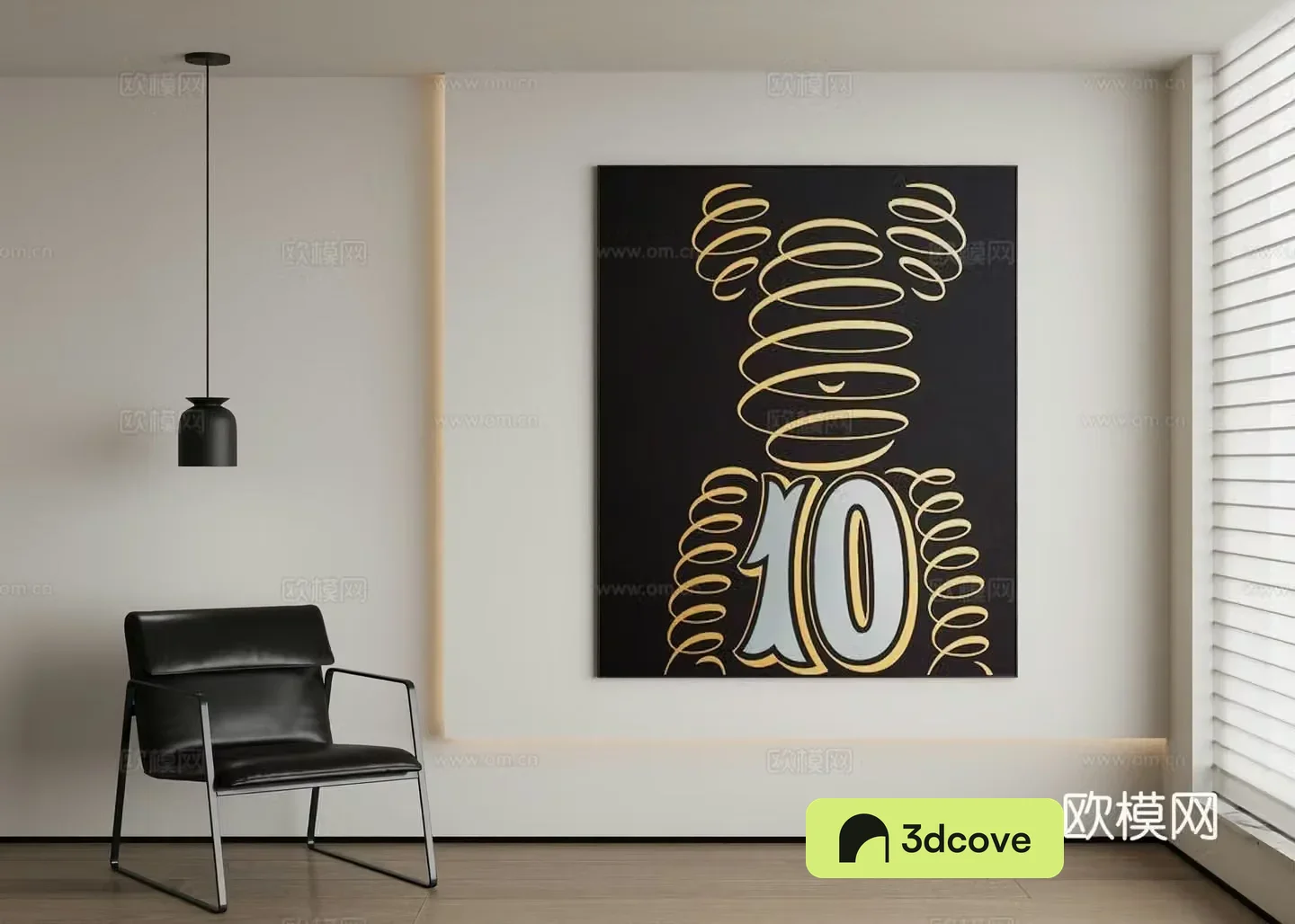 Modern decorative painting