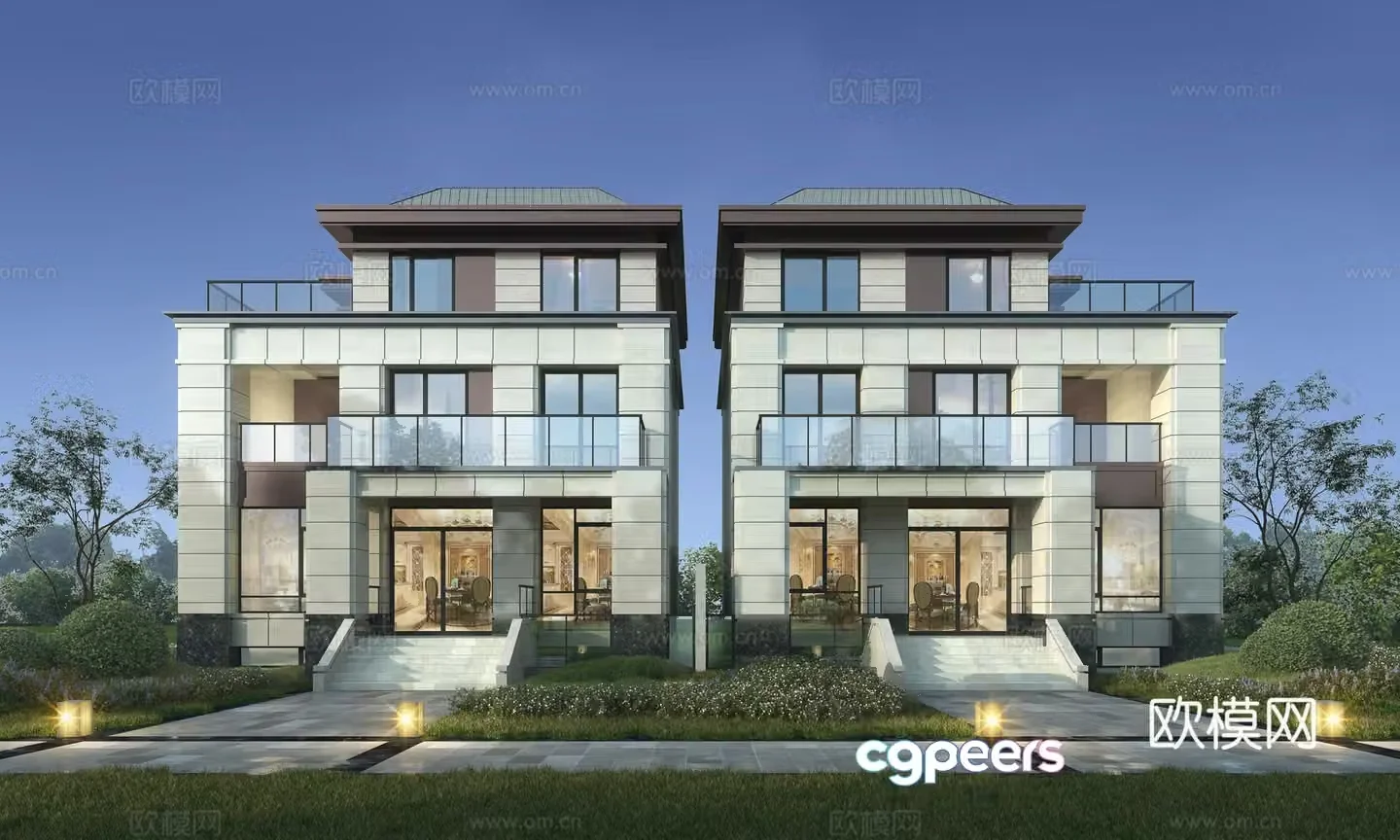 Shuangpin Villa 3D model
