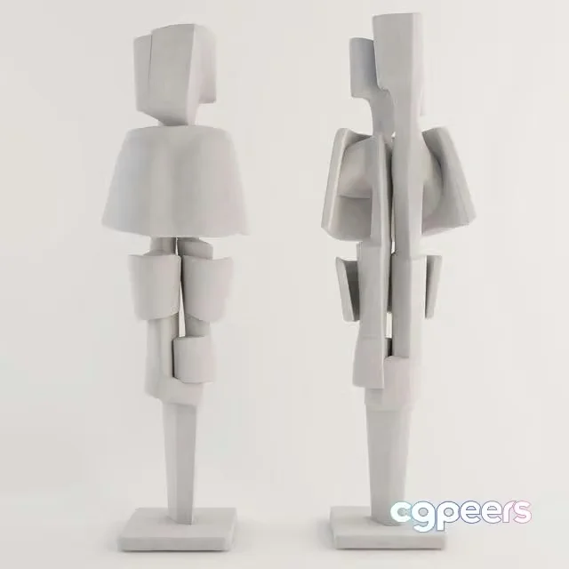 3ds Max Free – Flair 1970 Roger Desserprit Sculpture