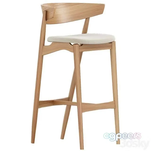 3ds Max Free – No 7 bar stool