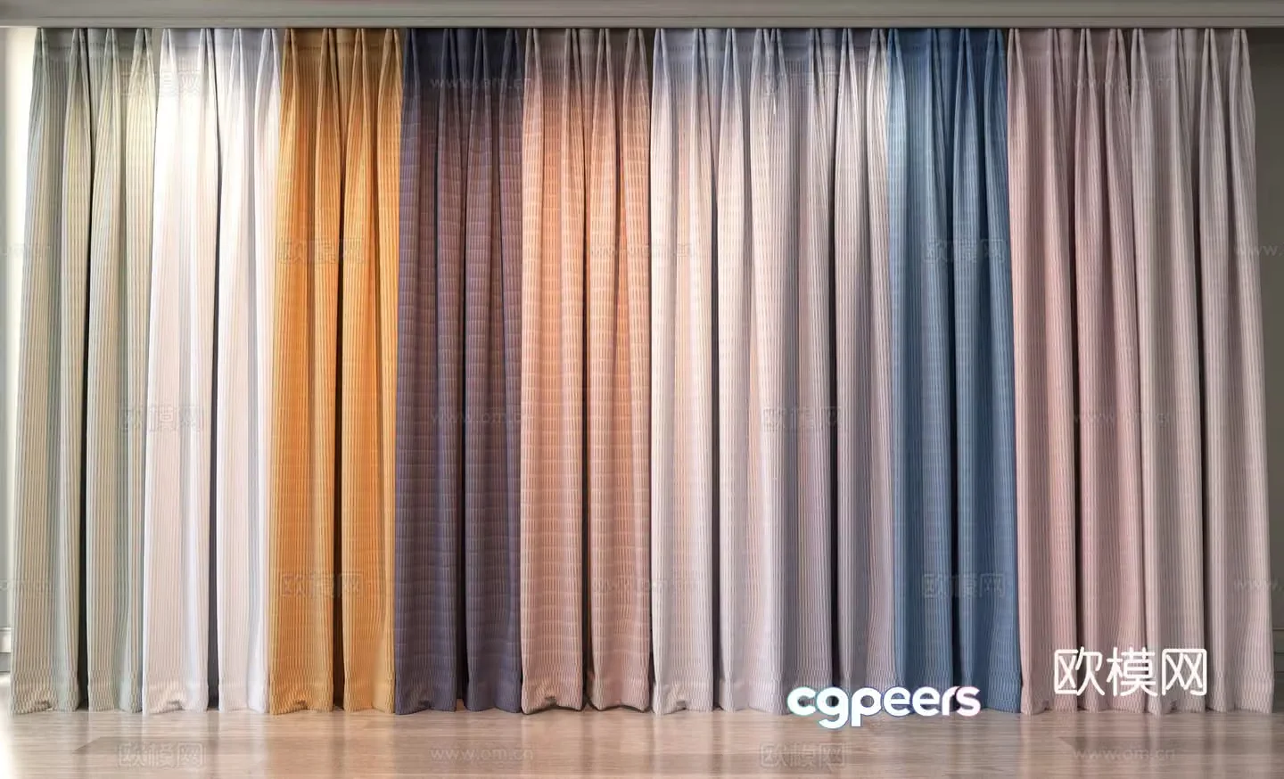 Curtain 3d model