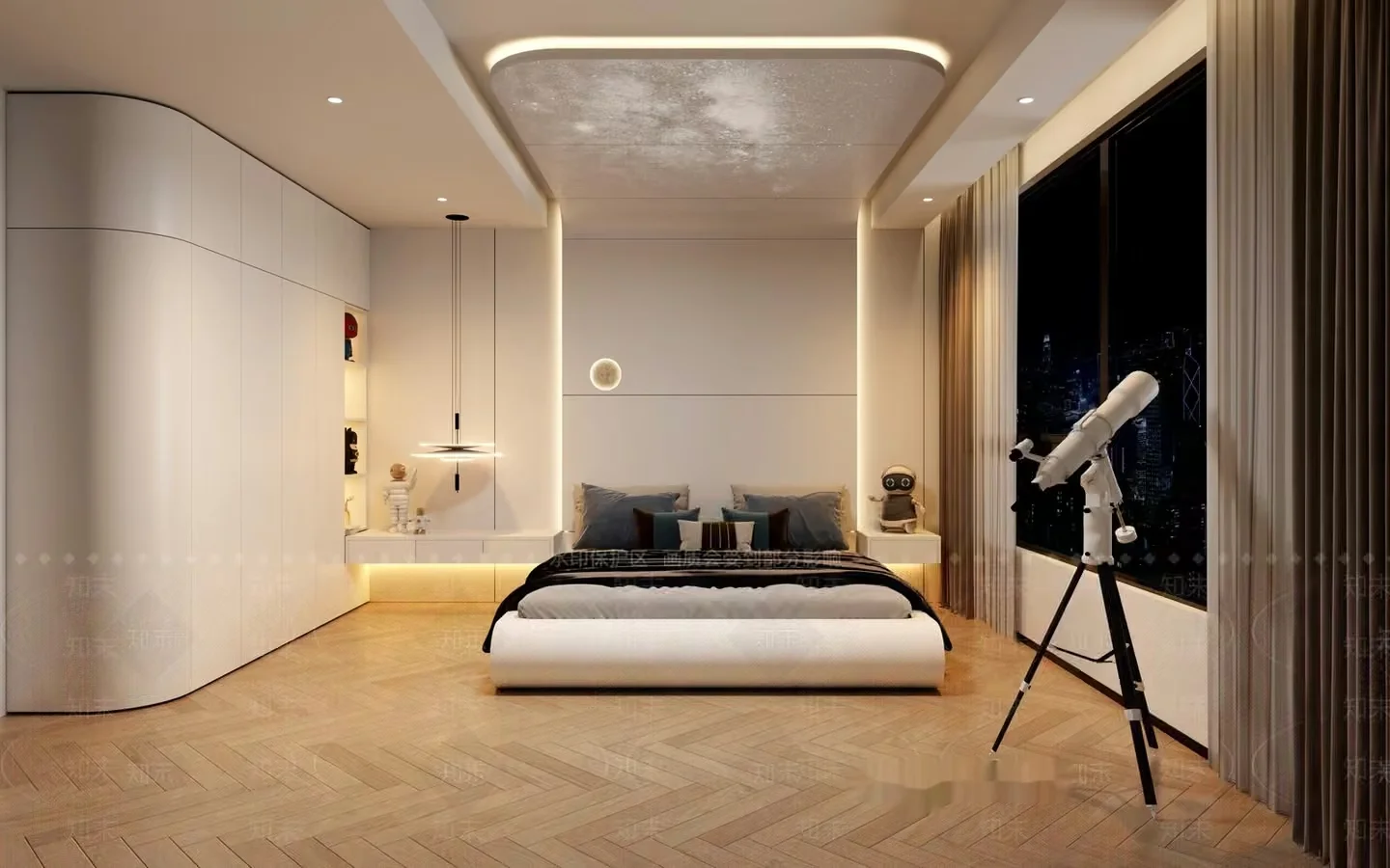 Modern Bedroom 3D Model – 11073 – VRAY Render