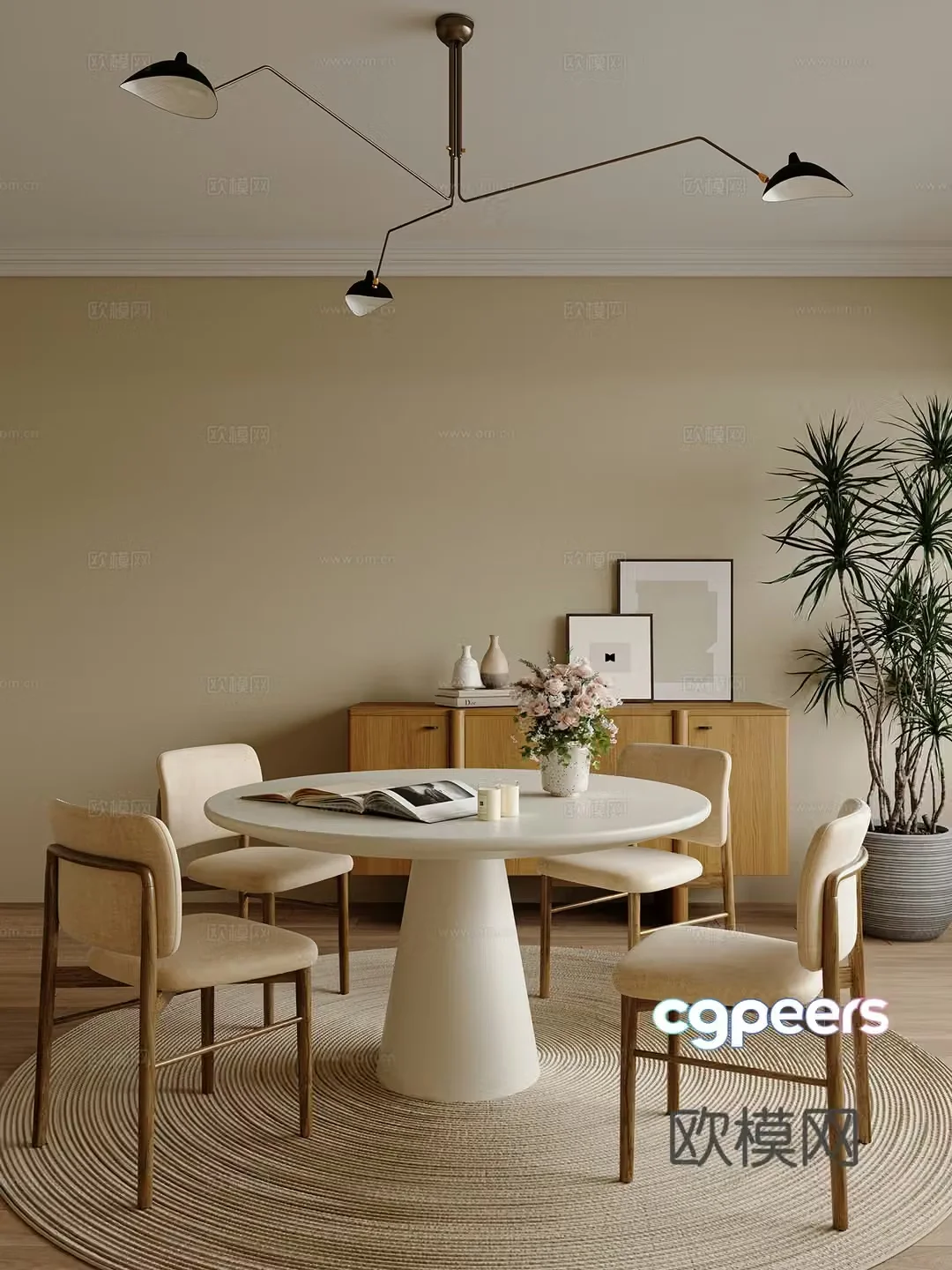 Restaurant 3d model