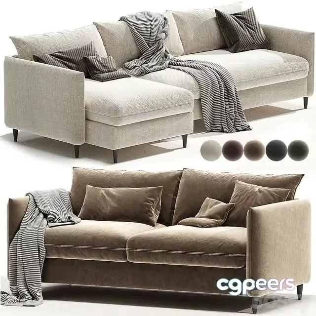 3ds Max Free – Costabella Palermo Sofa