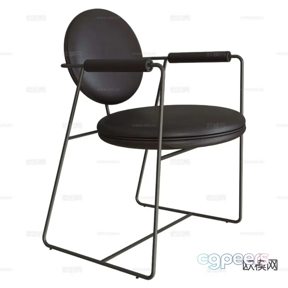BAXTER chair leisure chair armchair 3d model