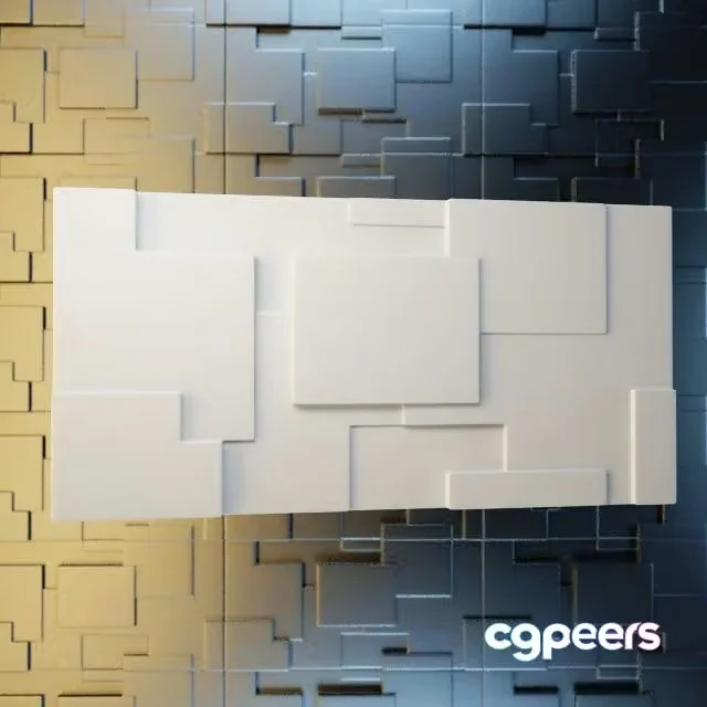 3ds Max Free – Decorative wall panel Artpole Space E